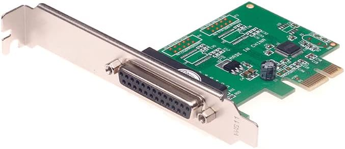 AllAboutAdapters High-Speed Parallel Port PCI Express Printer I/O Card - Image 1